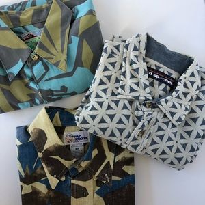 Men’s medium HAWAIIAN SHIRT 3-pack - Reyn Spooner